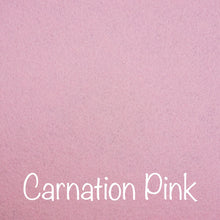 Load image into Gallery viewer, carnation pink, light pink 100% wool felt