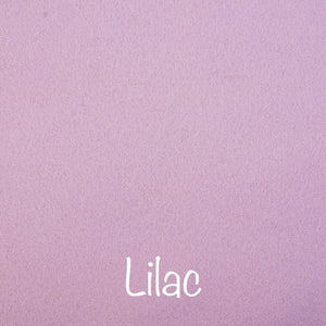 Lilac, light purple 100% wool felt
