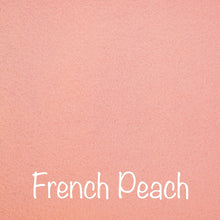 Load image into Gallery viewer, french peach, light pink 100% wool felt