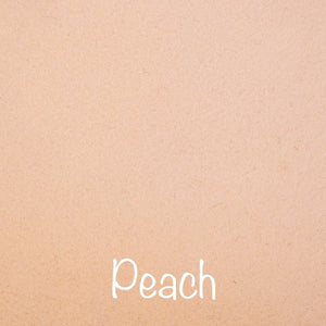 peach 100% wool felt