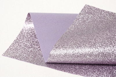 Periwinkle glitter felt