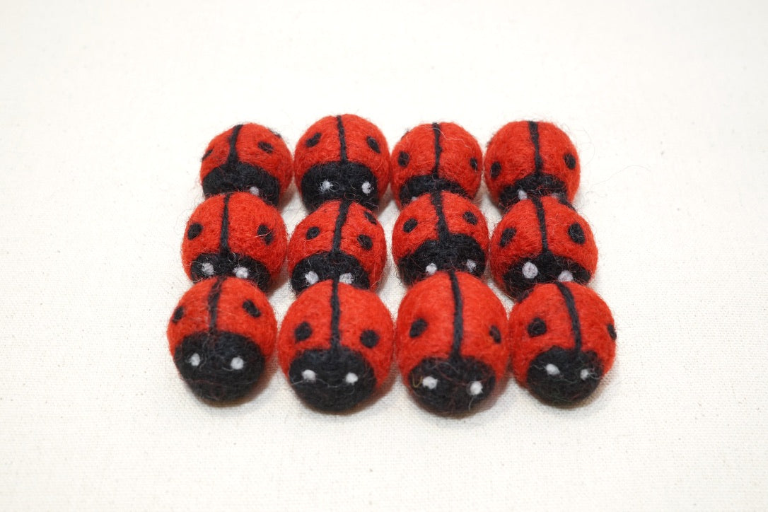 Felt Ladybugs