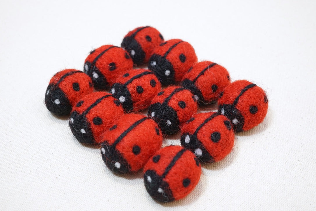 Felt Ladybugs