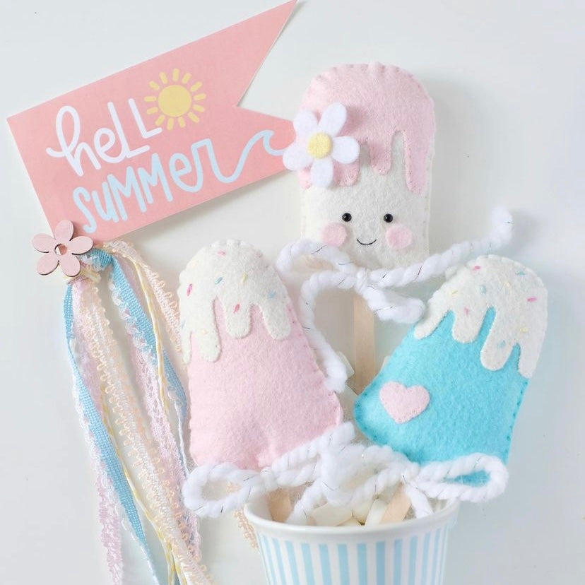 felt crafts made of wool blend felt